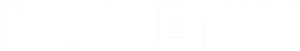 domenix logo transparent white